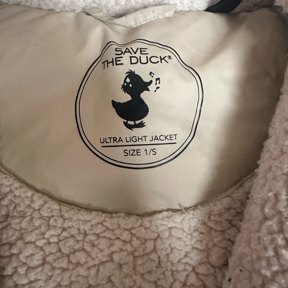 Save the Duck Gwen Hooded Sherpa Jacket - Picture 11 of 11